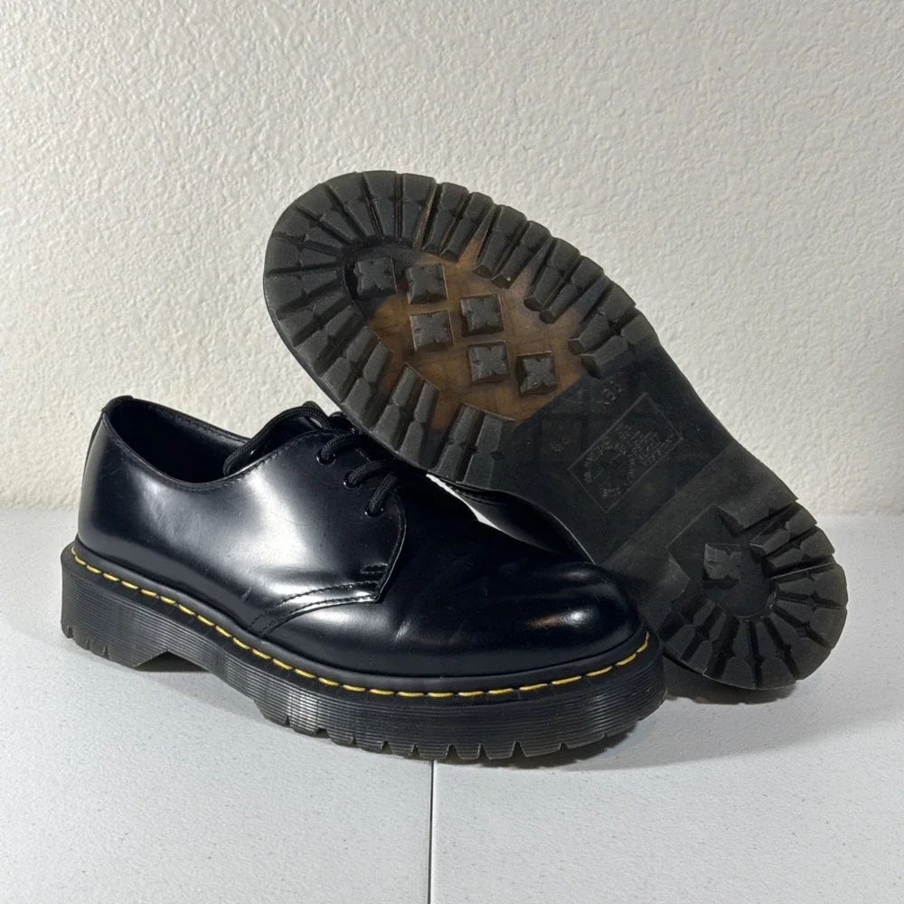 Dr Martens 1461 Bex Black Smooth Leather Oxford Shoes 21084 Men 8 Women 9 UK 7